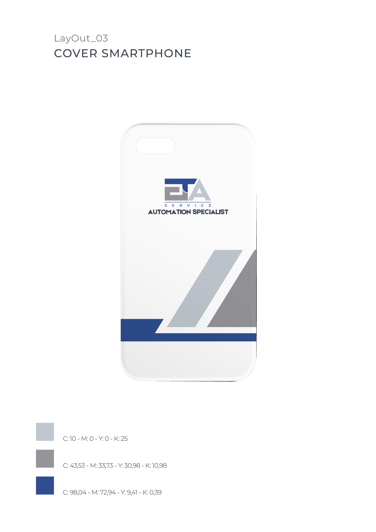 Mockup per Brand Identity Cover Smartphone