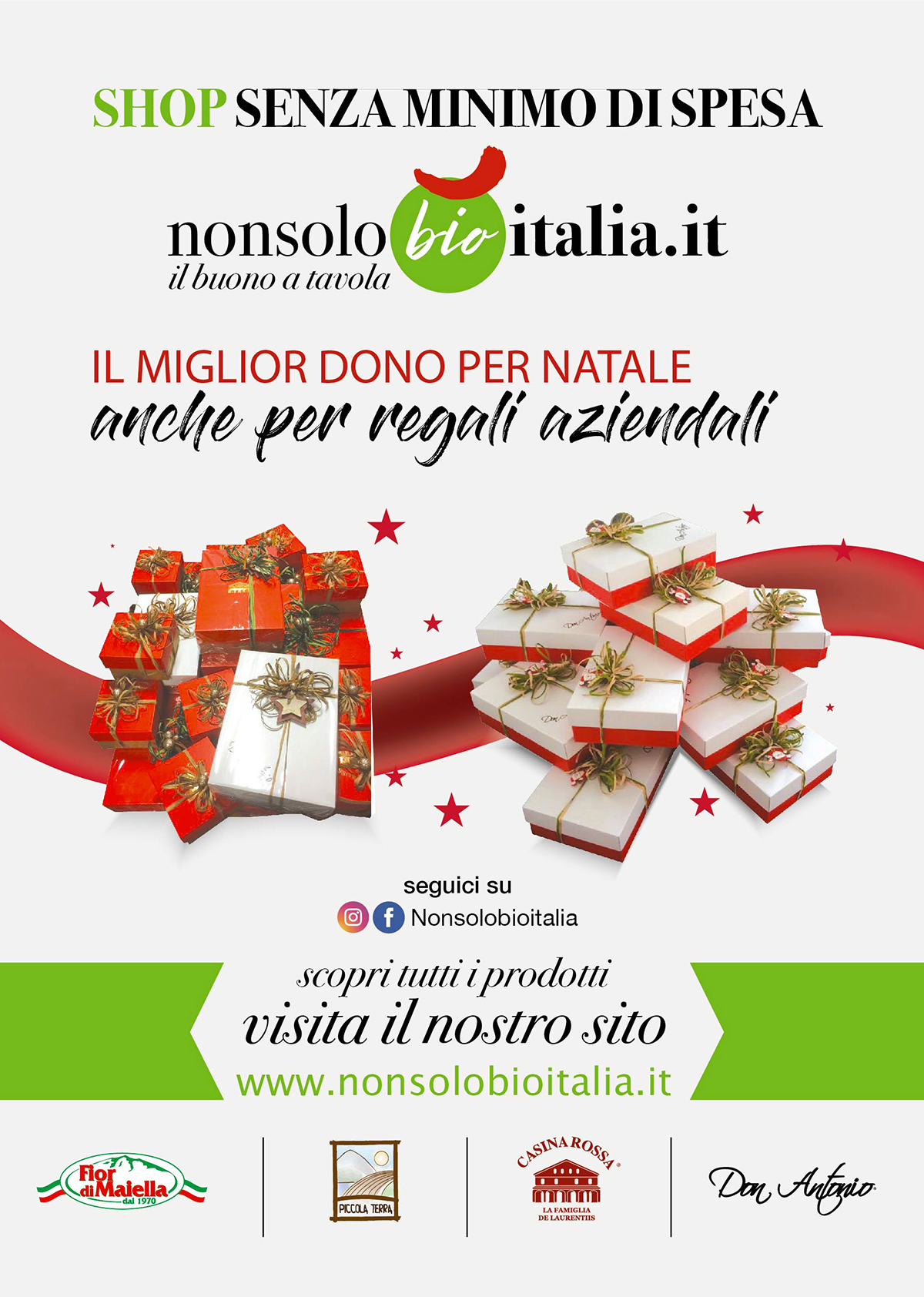 Ideazione layout per lo shopping on-line.
