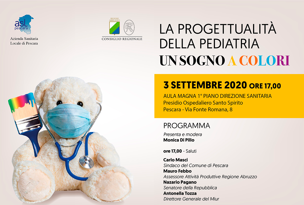 Concept e Ideazione progetto per l'infanzia per la Regione Abruzzo.
