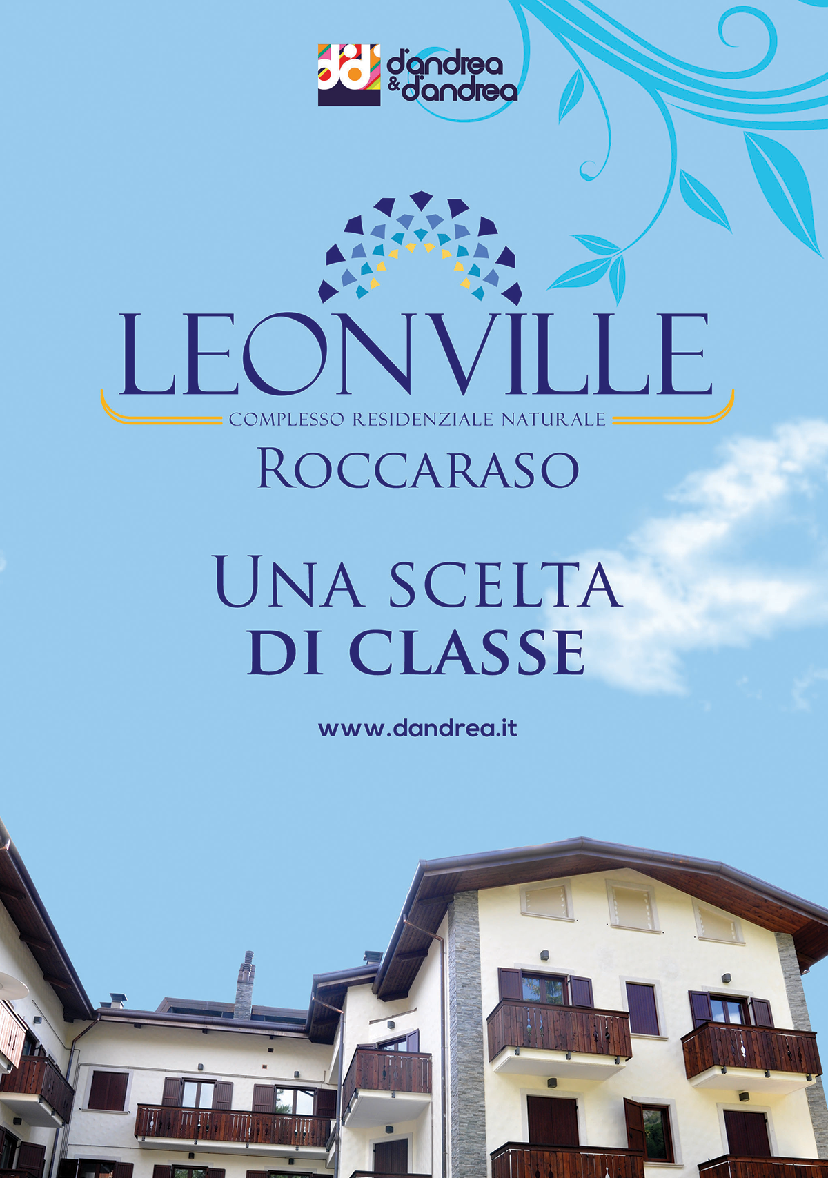 Ideazione e realizzazione layout per complesso residenziale 'Leonville' a Roccaraso  (Aq)