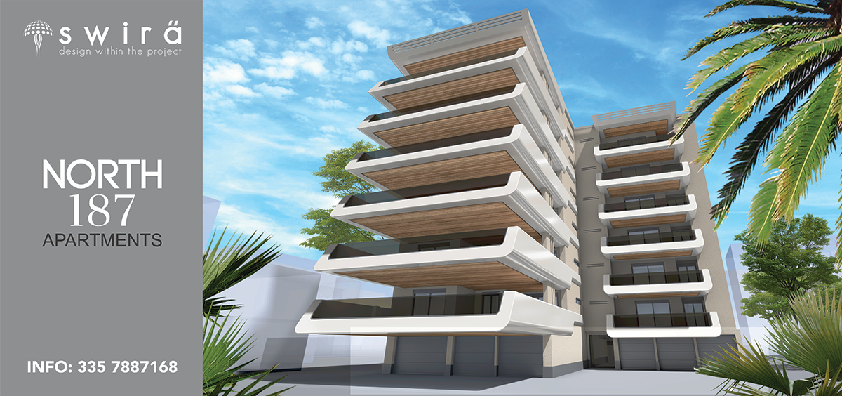 Allestimento pannello illuminato metri 6x3 sul lungomare di Pescara Nord nasce il nuovo esclusivo complesso residenziale 'North 187'