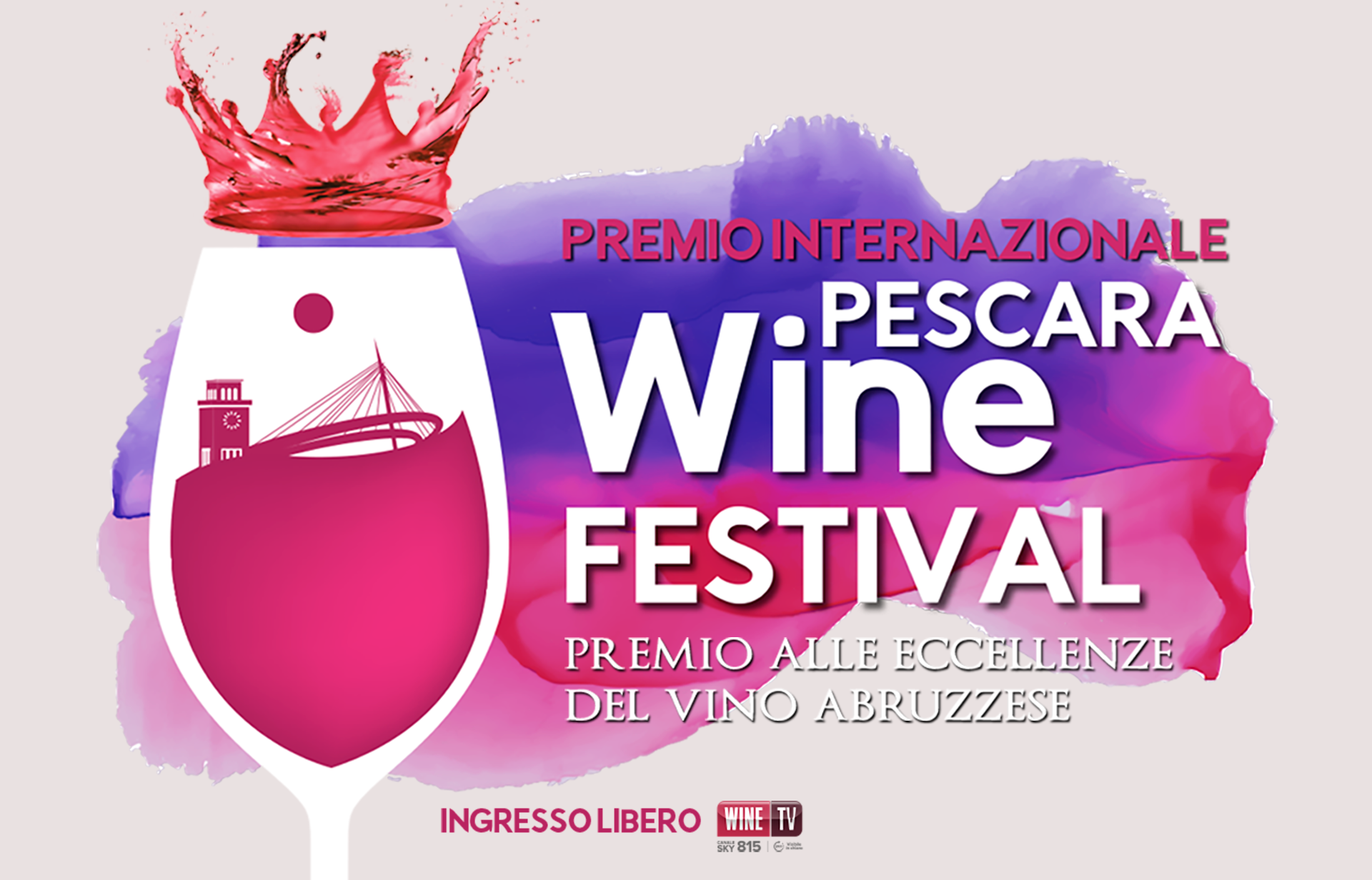 Ideazione Layout per Pescara Wine Festival.
