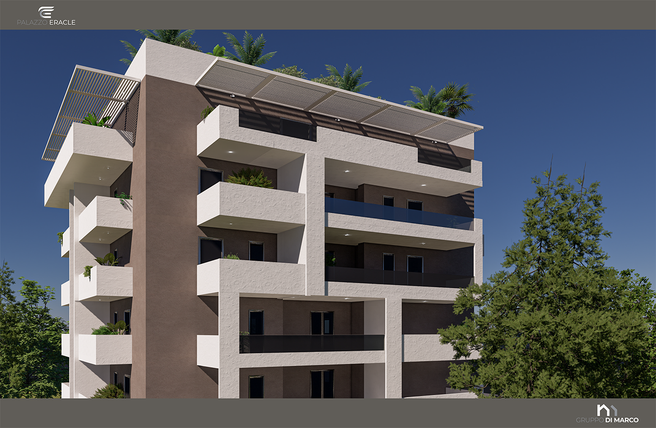 Rendering 3D Palazzo Eracle